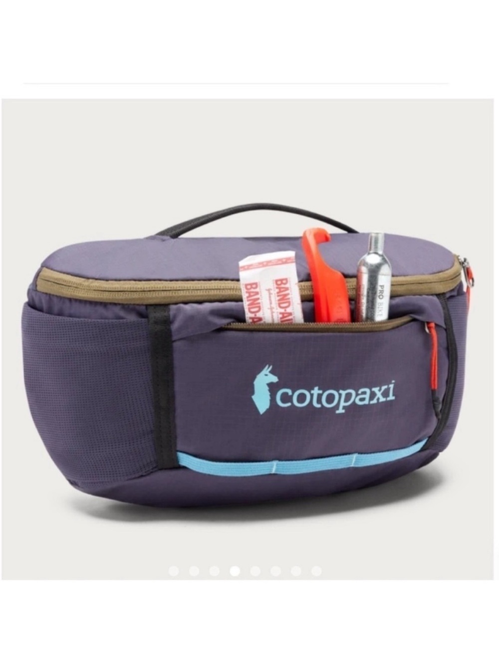 Cotopaxi Lagos 5L Hiking Hydration Hip Pack Graphite Grey NWT Crossbody Bag - Picture 8 of 12